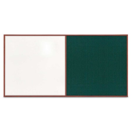 United Visual Products Enclosed Corkboard, 1 Door, 72"x48", 4" Fra, UV3412-BRONZE-FORBO UV3412-BRONZE-FORBO